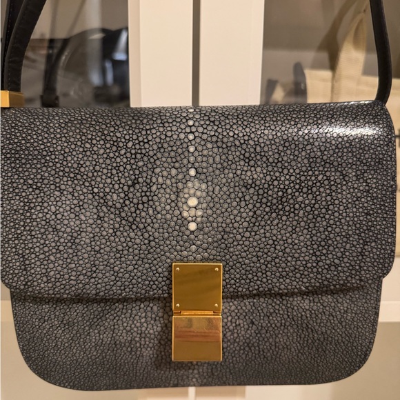RARE AUTHENTIC CELINE CLASSIC BOX **STINGRAY SKIN** - Picture 12 of 12